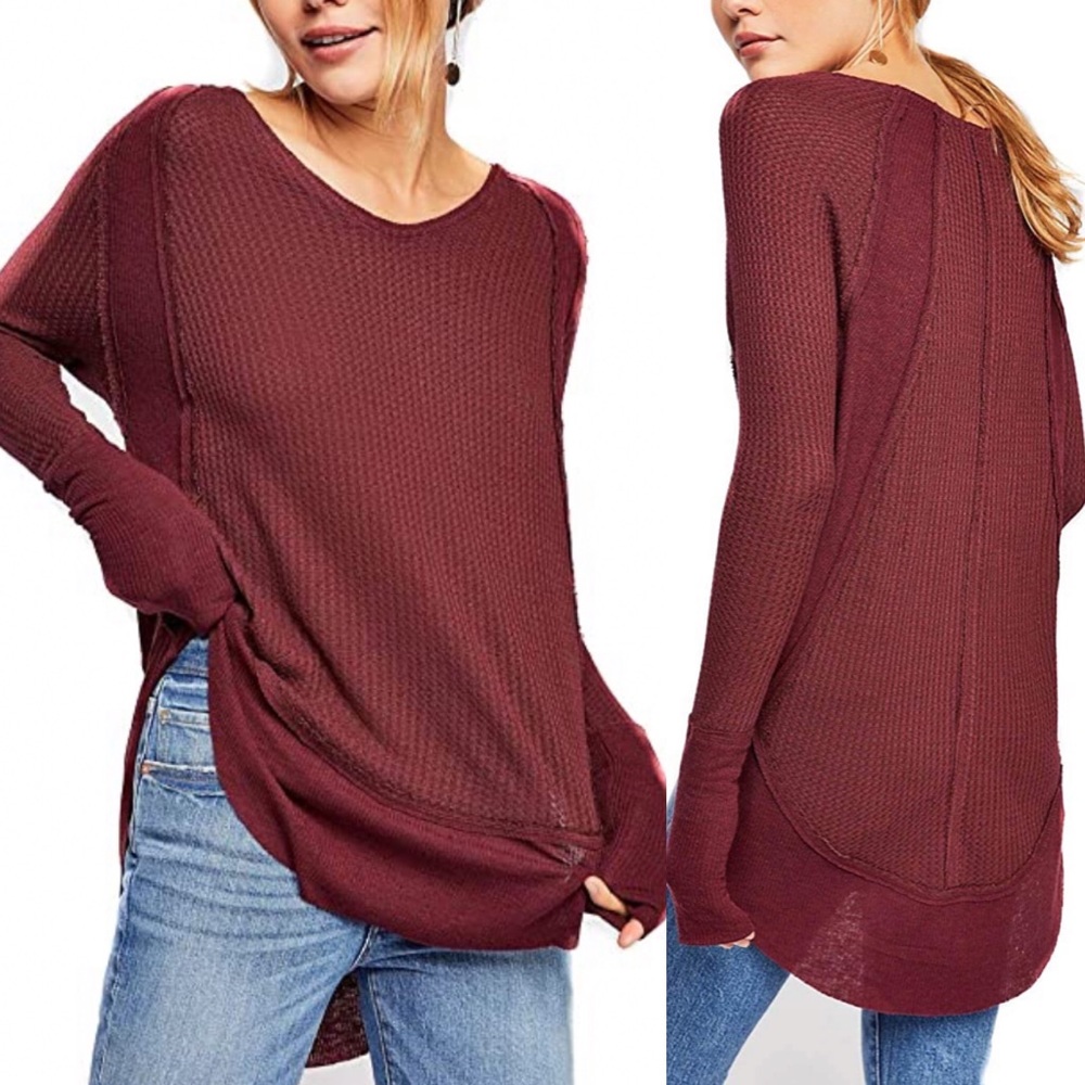 NEW! FREE PEOPLE Thermal Top